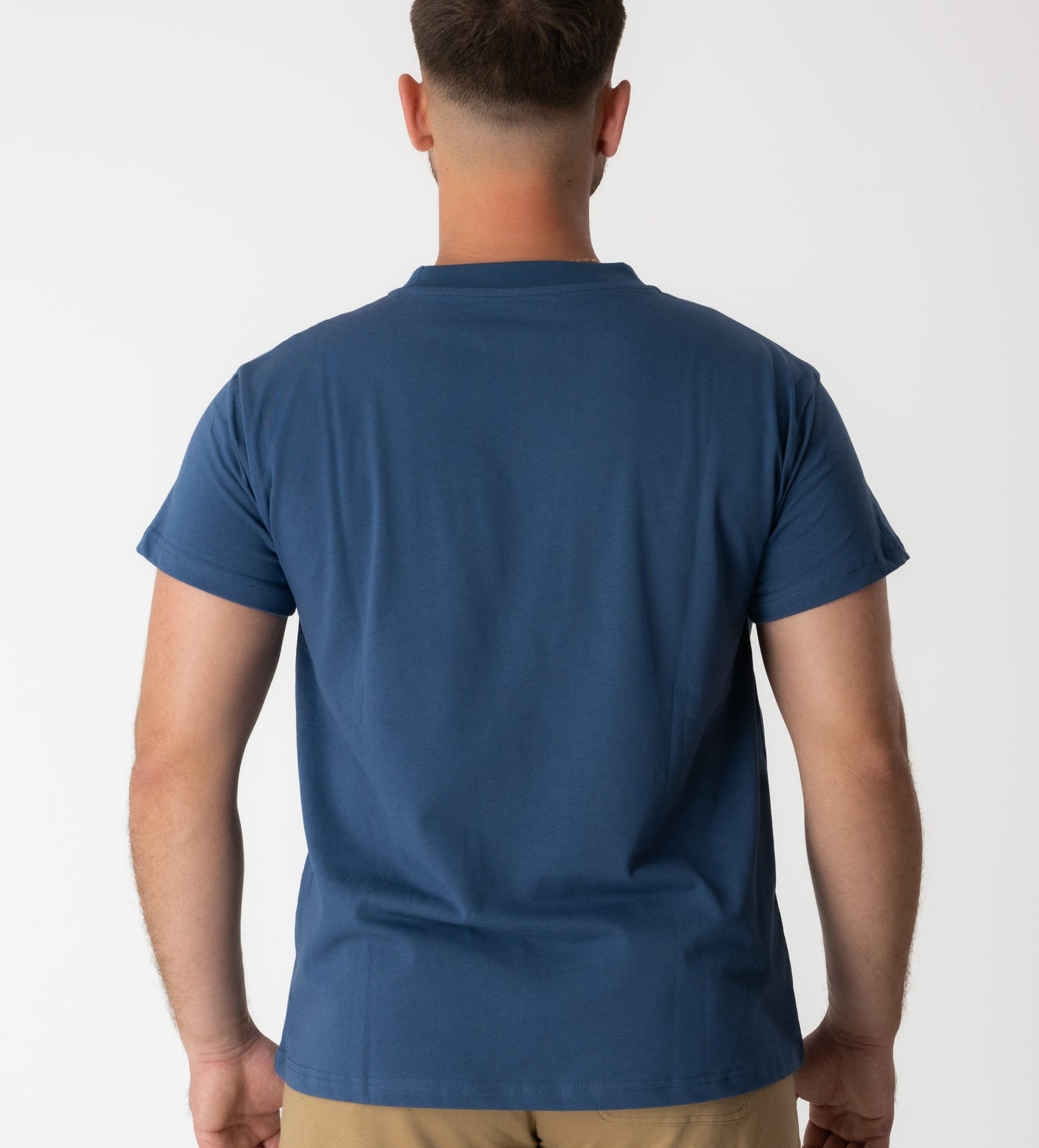 The Vault Tee - Light Navy