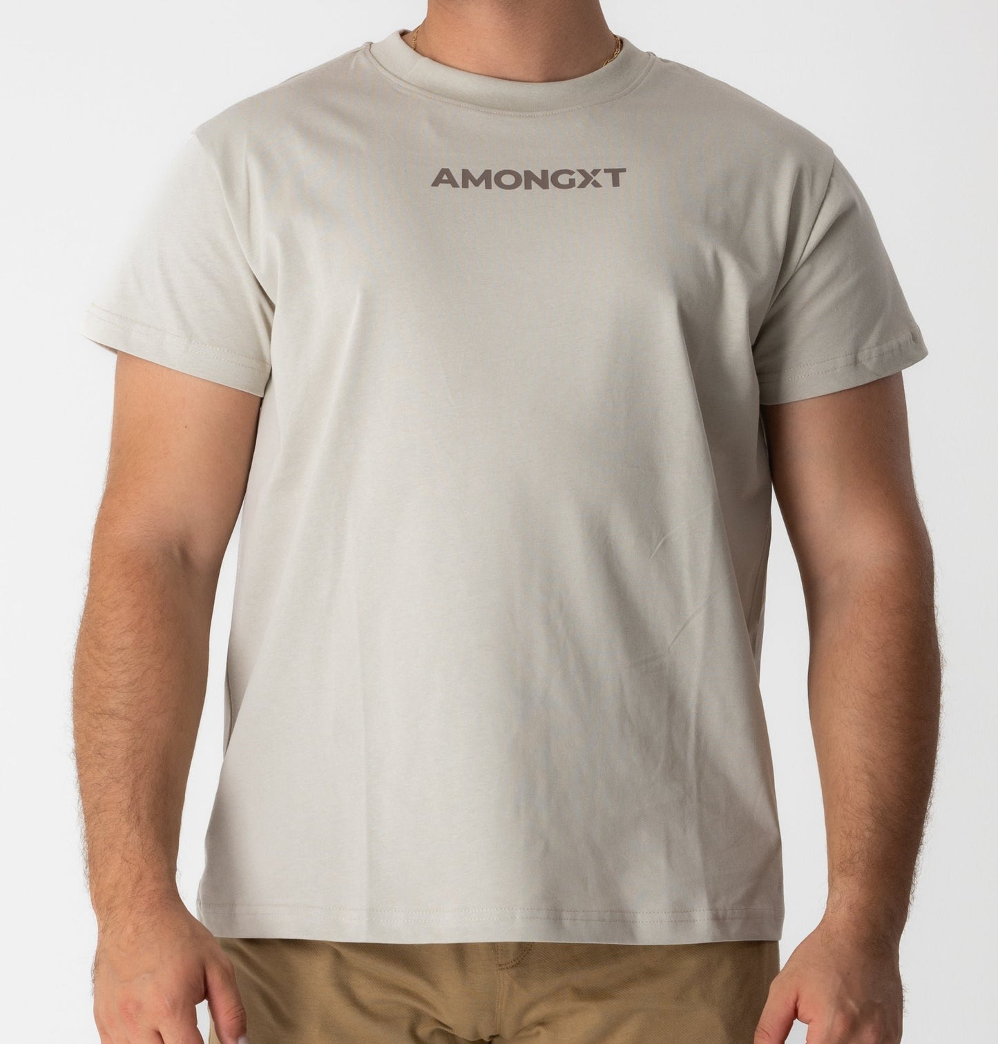 The Vault Tee - Wavy Beige