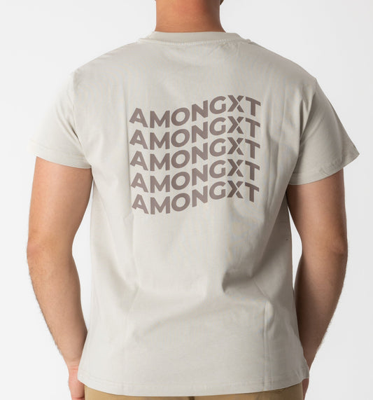 The Vault Tee - Wavy Beige