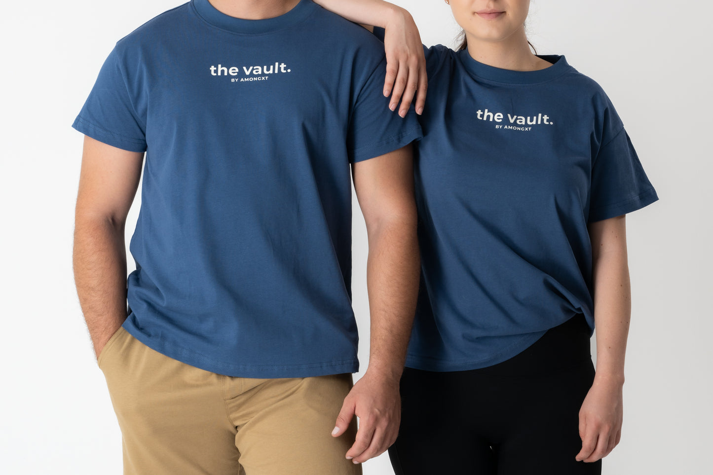The Vault Tee - Light Navy